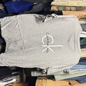 Calvin Klein Jeans Light Gray Men's Tee